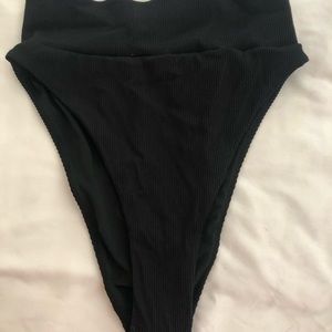 Aerie Black Swim Bottoms